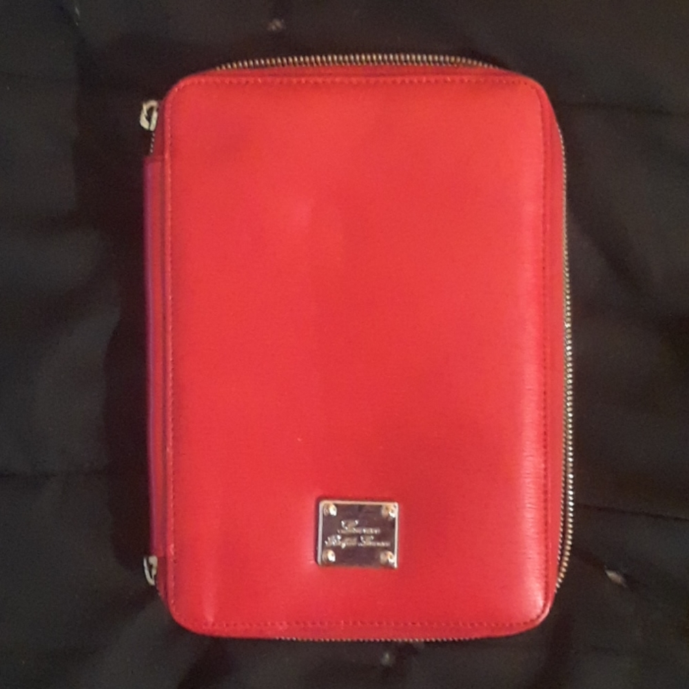 Ralph Lauren leather tablet planner